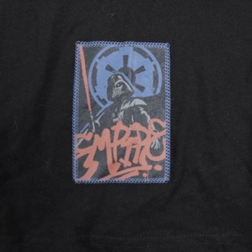 Freeze New York Star Wars Graphic Tee Men XXL Black Embroidered Darth Vader Logo